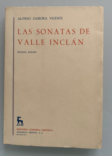 Portada del libro de LAS SONATAS DE VALLE INCLÁN