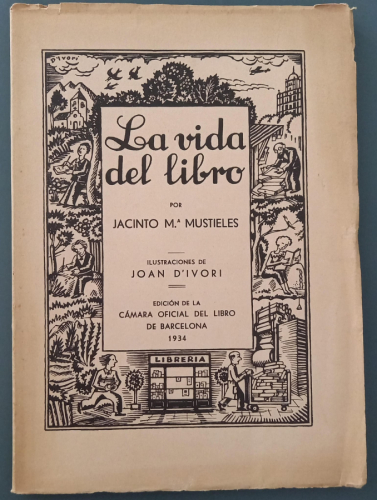 Portada del libro de La vida del libro