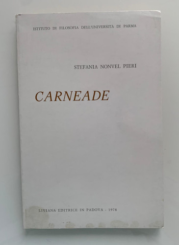 Portada del libro de CARNEADE