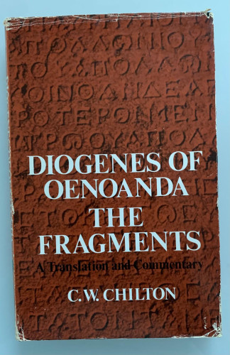 Portada del libro de DIOGENES OF OENOANDA: THE FRAGMENTS