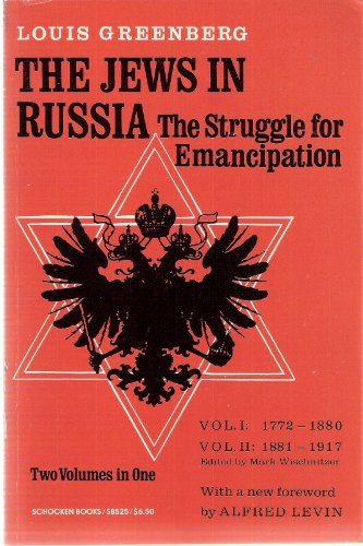 Portada del libro de THE JEWS IN RUSSIA : The Struggle for Emancipation (1772-1917)