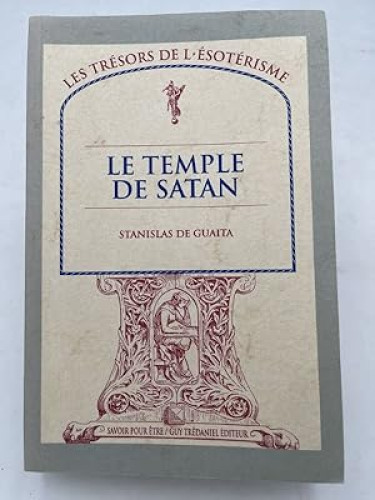 Portada del libro de LE TEMPLE DE SATAN