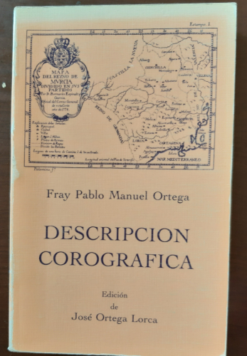Portada del libro de FRAY PABLO MANUEL ORTEGA  DESCRIPCION COROGRAFICA