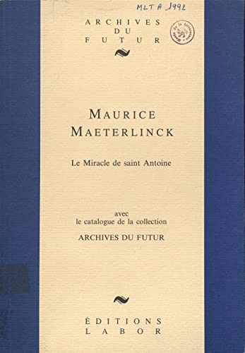Portada del libro de LE MIRACLE DE SAINT ANTOINE