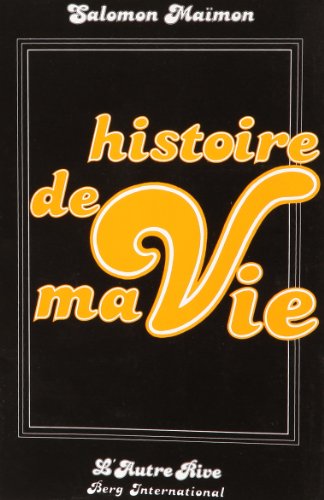 Portada del libro de HISTOIRE DE MA VIE