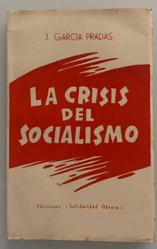 Portada del libro de LA CRISIS DEL SOCIALISMO