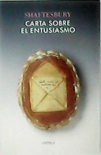 Portada del libro de CARTA SOBRE EL ENTUSIASMO