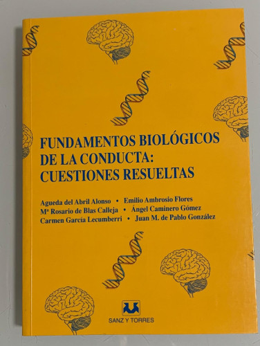 Portada del libro de FUNDAMENTOS BIOLÓGICOS DE LA CONDUCTA: CUESTIONES RESUELTAS
