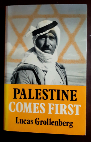 Portada del libro de Palestine Comes First