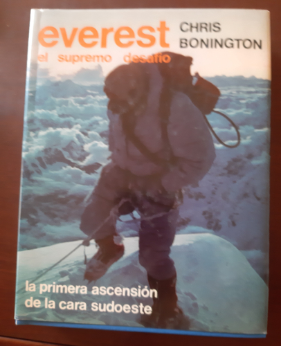 Portada del libro de EVEREST EL SOLEMNE DESAFÍO. La primera ascensión de la cara sudoeste