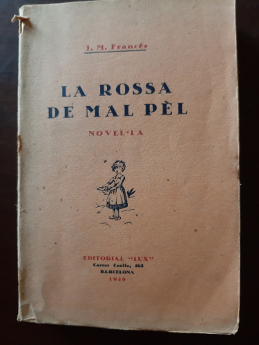 Portada del libro de LA ROSSA DE MAL PÈL