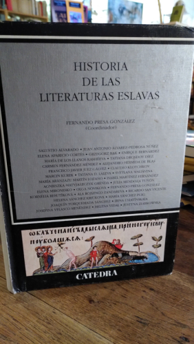 Portada del libro de HISTORIA DE LAS LITERATURAS ESLAVAS