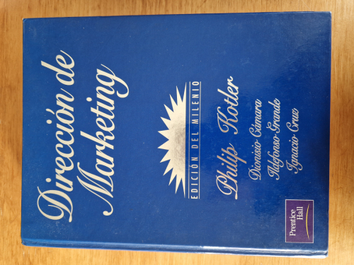 Portada del libro de Dirección de Marketing