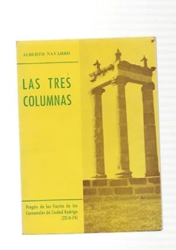 Portada del libro de LAS TRES COLUMNAS