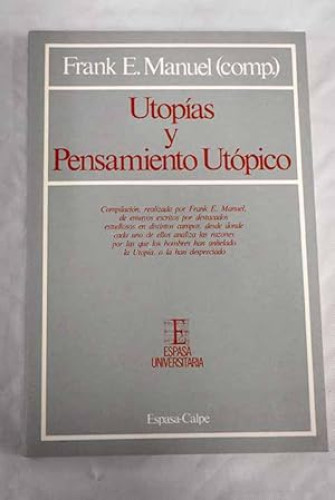 Portada del libro de UTOPÍAS Y PENSAMIENTO UTÓPICO