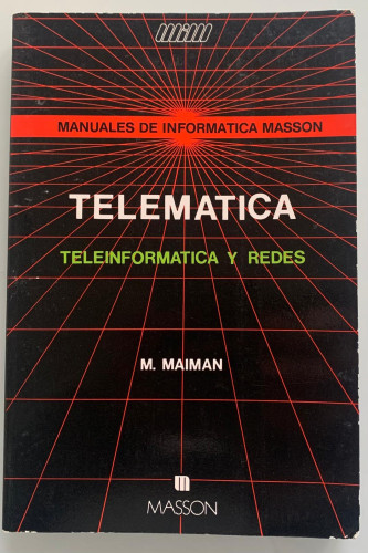 Portada del libro de TELEMÁTICA: TELEINFORMÁTICA Y REDES