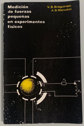 Portada del libro de MEDICIÓN DE FUERZAS PEQUEÑAS EN EXPERIMENTOS FÍSICOS