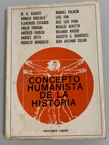 Portada del libro de CONCEPTO HUMANISTA DE LA HISTORIA