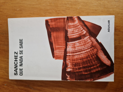 Portada del libro de Que nada se sabe