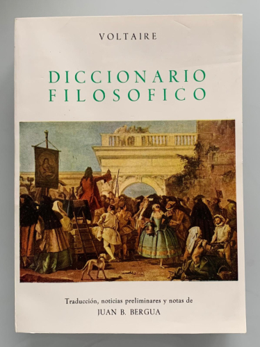 Portada del libro de DICCIONARIO FILOSÓFICO