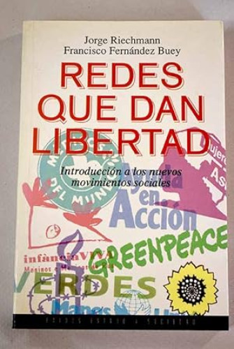 Portada del libro de REDES QUE DAN LIBERTAD