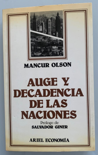 Portada del libro de AUGE Y DECADENCIA DE LAS NACIONES