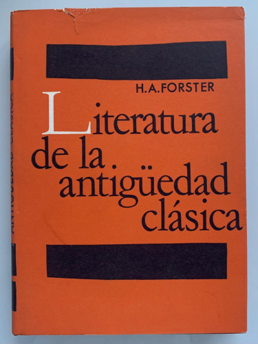 Portada del libro de LITERATURA DE LA ANTIGÜEDAD CLÁSICA