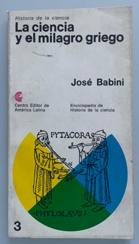 Portada del libro de LA CIENCIA Y EL MILAGRO GRIEGO