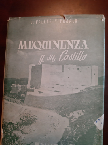Portada del libro de MEQUINENZA Y SU CASTILLO
