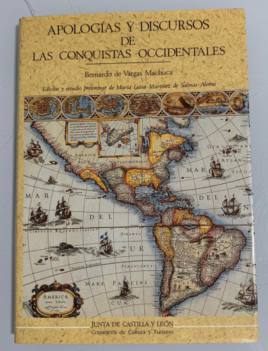 Portada del libro de APOLOGÍAS Y DISCURSOS DE LAS CONQUISTAS OCCIDENTALES