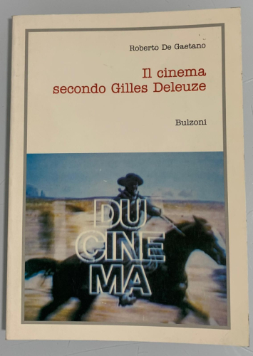 Portada del libro de IL CINEMA SECONDO GILLES DELEUZE