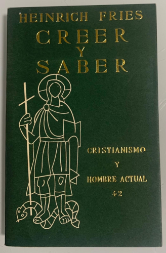 Portada del libro de CREER Y SABER