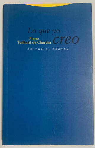 Portada del libro de LO QUE YO CREO