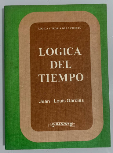 Portada del libro de LÓGICA DEL TIEMPO