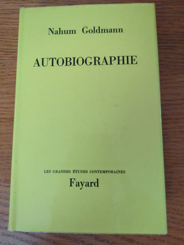 Portada del libro de Autobiographie