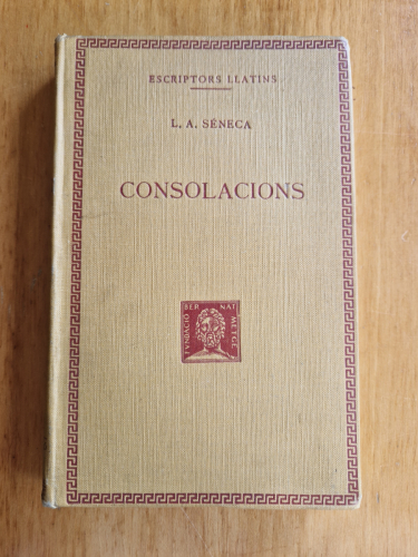 Portada del libro de Consolacions. 