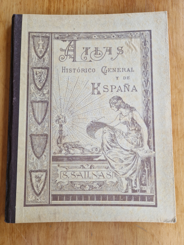 Portada del libro de Atlas histórico general y de España