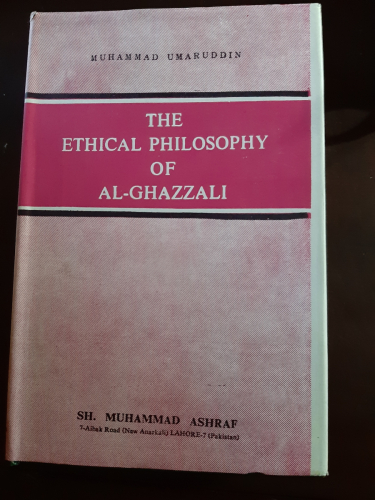 Portada del libro de THE ETHICAL PHILOSOPHY OF AL-GHAZZALI 