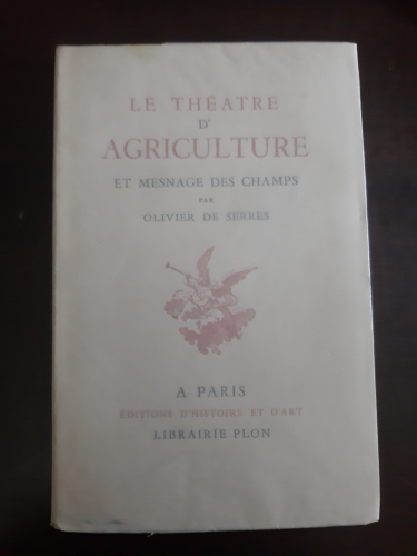 Portada del libro de LE THÉATRE D'AGRICULTURE ET MESNAGE DES CHAMPS