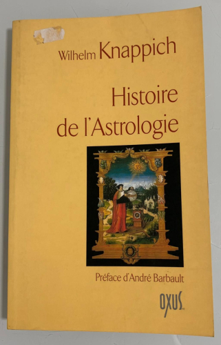 Portada del libro de HISTOIRE DE L'ASTROLOGIE