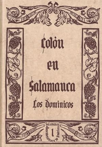 Portada del libro de COLÓN EN SALAMANCA. LOS DOMINICOS.