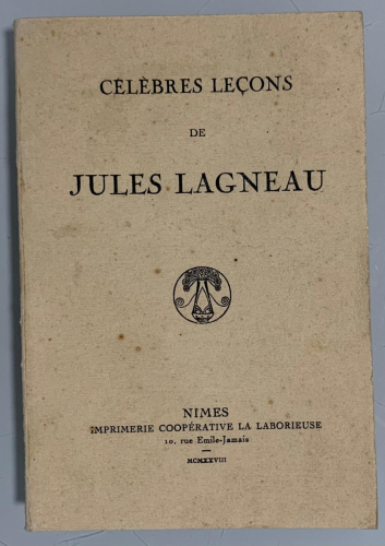 Portada del libro de CÉLÈBRES LEÇONS