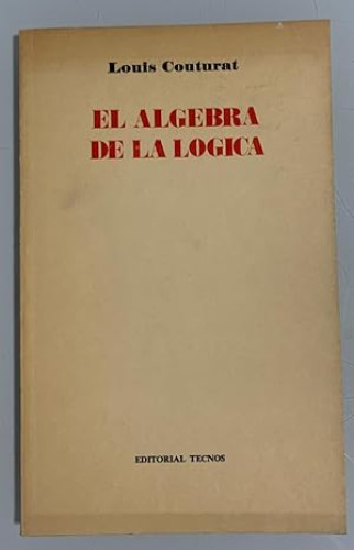 Portada del libro de EL ÁLGEBRA DE LA LÓGICA