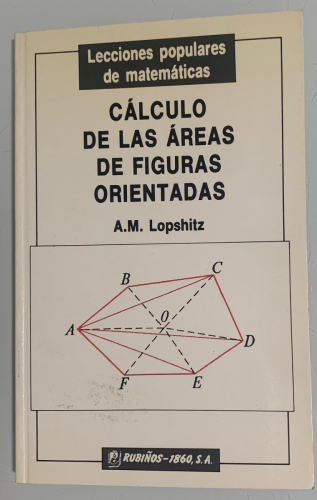 Portada del libro de CÁLCULO DE LAS ÁREAS DE FIGURAS ORIENTADAS