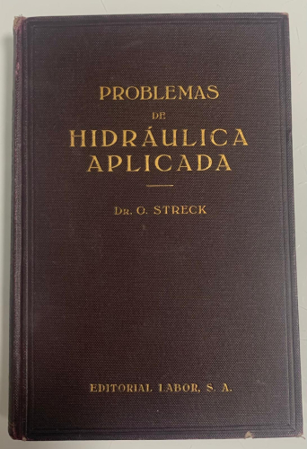 Portada del libro de PROBLEMAS DE HIDRAÚLICA APLICADA