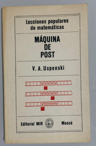 Portada del libro de MÁQUINA DE POST