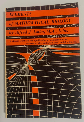 Portada del libro de ELEMENTS OF MATHEMATICAL BIOLOGY
