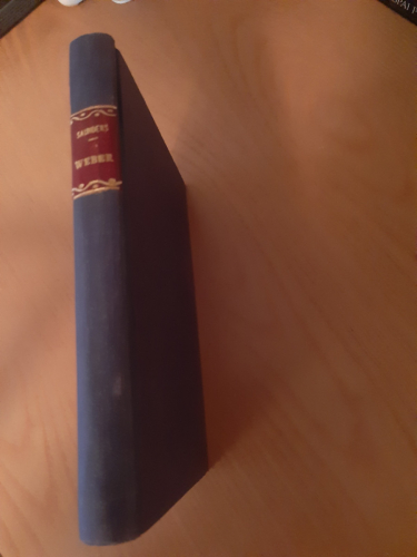 Portada del libro de WEBER 