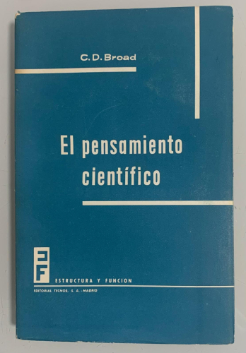 Portada del libro de EL PENSAMIENTO CIENTÍFICO