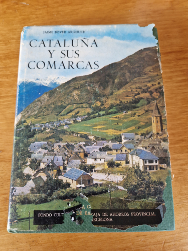 Portada del libro de Cataluña y sus comarcas